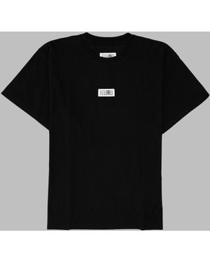 MM6 by Maison Margiela T-Shirt Con Logo - Black