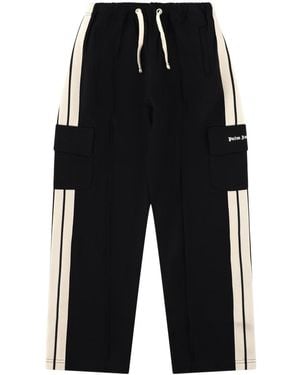 Palm Angels Joggers Milan Stitch Boy - Black
