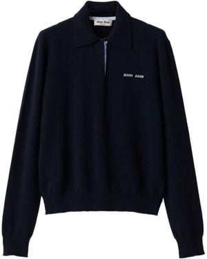 Miu Miu T-Shirts And Polos - Blue