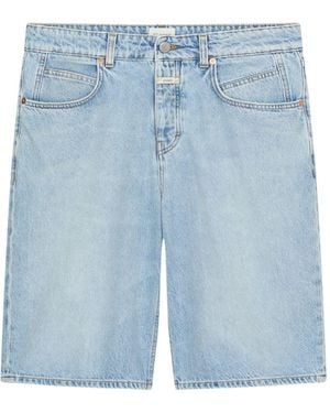 Closed Denim Cotton Shorts - Blue