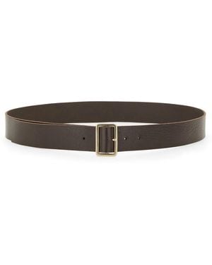 Alysi Leather Belt - Brown