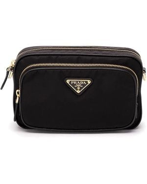 Prada Re-Nylon Shoulder Bag - Black