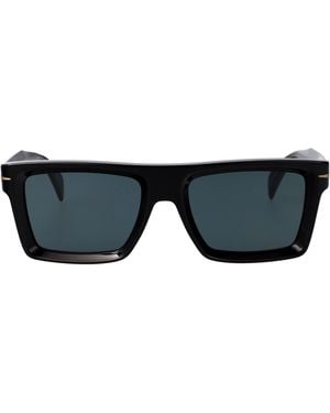David Beckham Acetate Sunglasses - Black