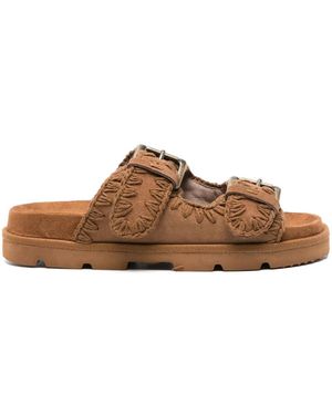 Mou Low Bio Sandals - Brown