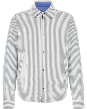 Moncler Stripes Reversible Jacket - Blue