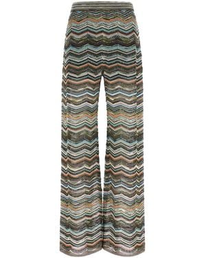 Missoni Palazzo Pants - Gray