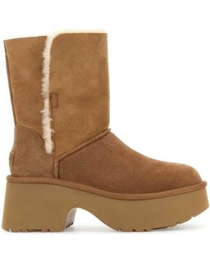 UGG Camel Suede Esmee Boots - Brown