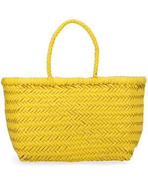 Dragon Diffusion Leather Handbag - Yellow