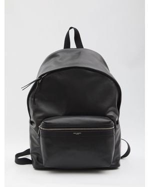 Saint Laurent City Backpack - Black
