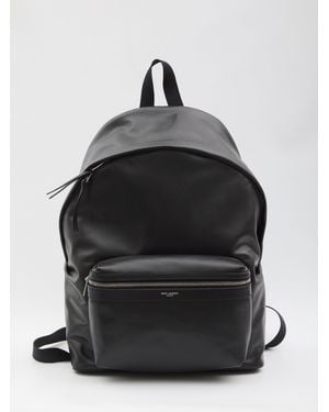 Saint Laurent City Backpack - Black