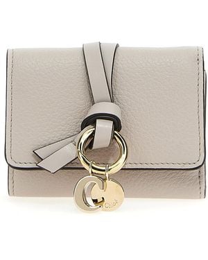 Chloé 'Mini Tri Fold' Wallet - Gray