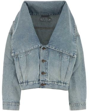 Balenciaga Denim Jacket For - Blue