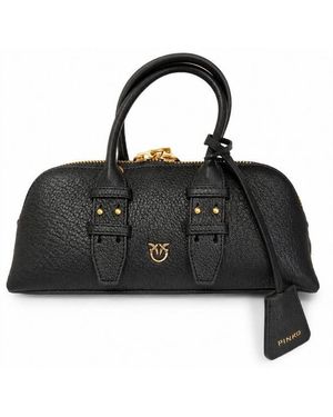 Pinko Leather Bag - Black
