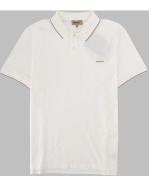 Woolrich Polo Shirt Monterey Piqué - White
