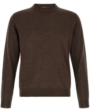 Zanone 'Giro' Sweater - Brown