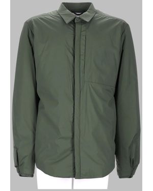 Monobi Giacca Con Zip - Green