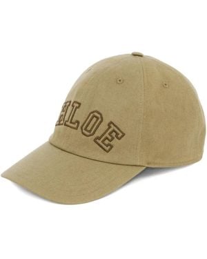 Chloé Signature" Hat - Natural