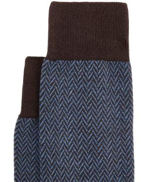 Hogan Jacquard Socks - Multicolor