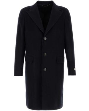 Canali Cappotto Monopetto - Black