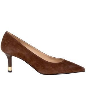 Furla Aria Chocolate Slingback Shoes - Brown