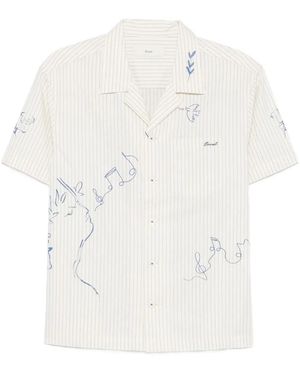 DUNST Cotton Shirt - White