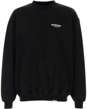 Represent Owners Club Sweater - Black