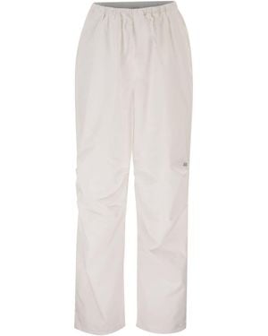 Autry Technical Fabric Track Pants With Logo - White