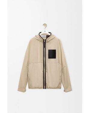 Loewe Hooded Technical Fabric Jacket X Paula's Ibiza - Natural