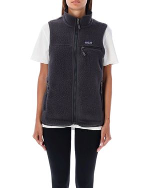 Patagonia Retro Pile Fleece Vest - Blue