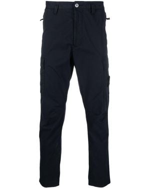 Stone Island Pantalone Regular Tapered - Blue