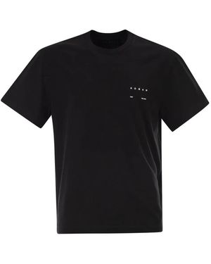 Hogan Cotton Crew Neck T-Shirt - Black