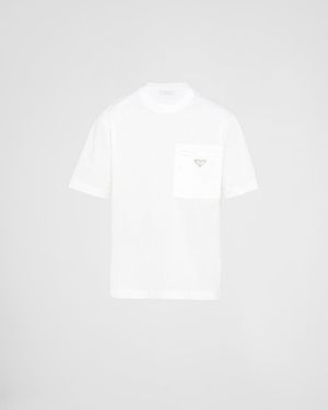 Prada Girocollo in Black for Men | Lyst