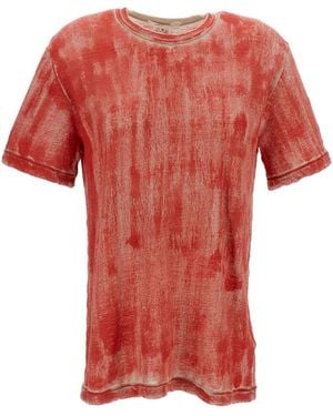 Comme des Garçons Linen T-Shirt - Red