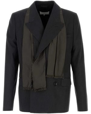 Maison Margiela Black Wool Blazer