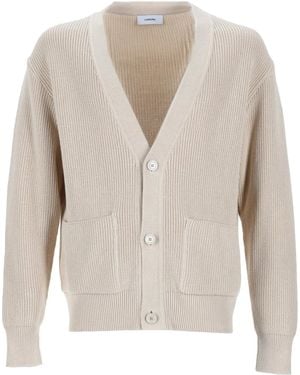 Lardini Knitted Cardigan - White
