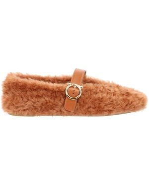 Ferragamo Ballerina Love Ornament - Brown