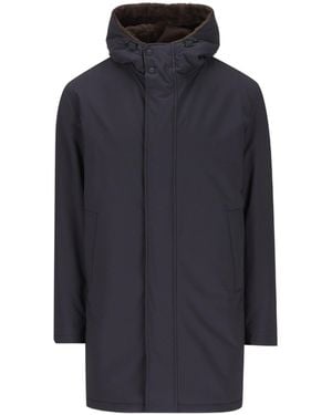 Herno Oversized Sport Jacket - Blue