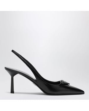 Prada Slingback Pumps - Black
