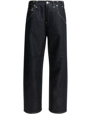 Junya Watanabe X Levi's 5-Pocket Workwear Jeans Wide Leg Jeans - Blue