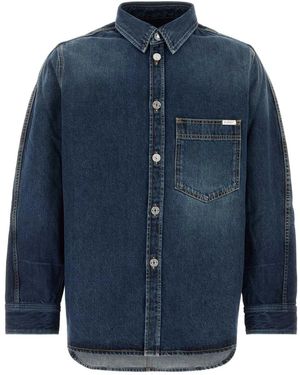 Givenchy Classic Shirt Strong Wash Unfold - Blue