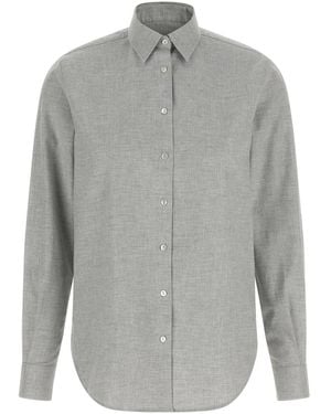 Xacus 'Marta' Flannel Shirt - Grey