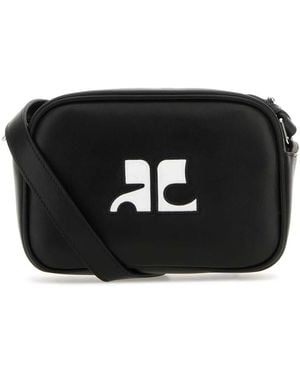Courreges Reedition Camera Bag - Black