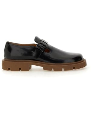 Maison Margiela Leather Monk - Black