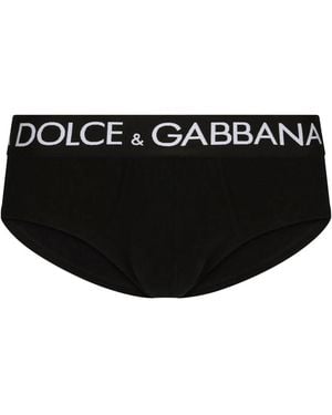 Dolce & Gabbana Dolce & Gabbana Cotton Brief - Black