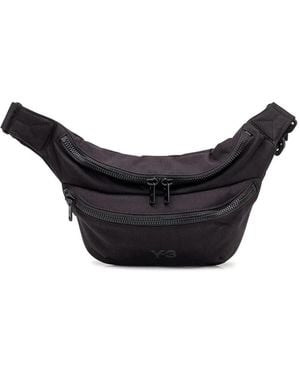 Y-3 Two-Zip Waist Bag - Black