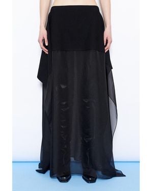 Max Mara "Sps Ribes" Skirt - Black