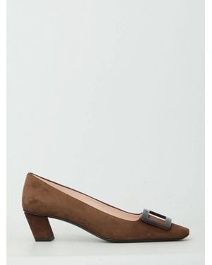 Roger Vivier Belle Vivier Pumps - Brown