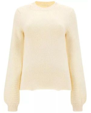 Chloé Cashmere And Wool Pullover - Natur