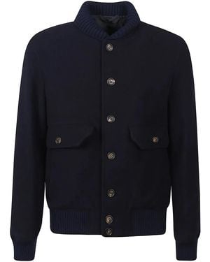 Eleventy Bomber Jacket - Blau