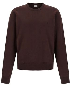 Saint Laurent 'Cassandre' Sweatshirt - Braun